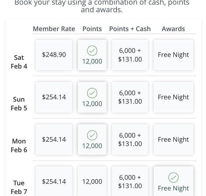 Can You Combine A Hyatt Free Night Certificate and Points On The Same Reservation?