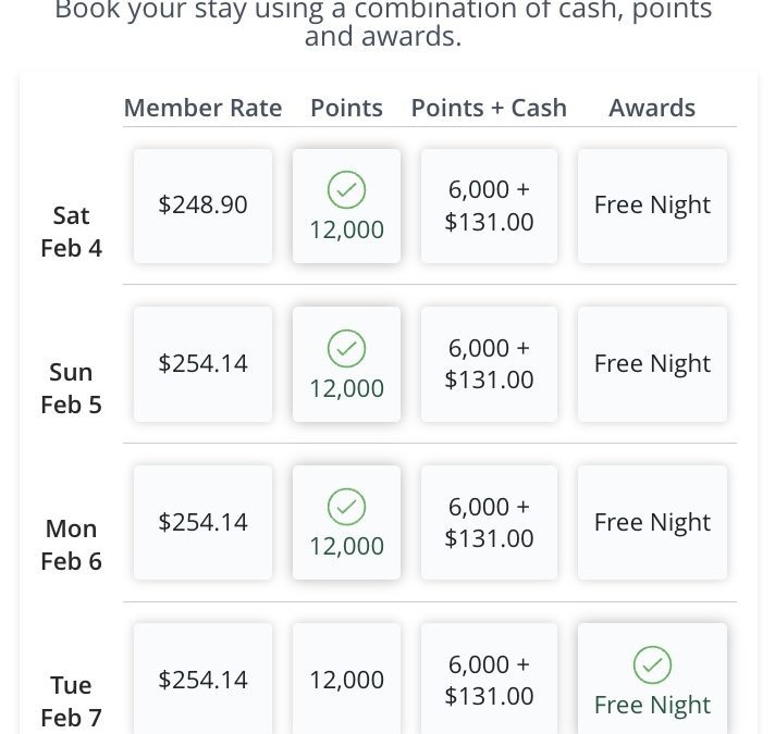 This Is How To Combine A Hyatt Free Night Certificate and Points On The Same Reservation?