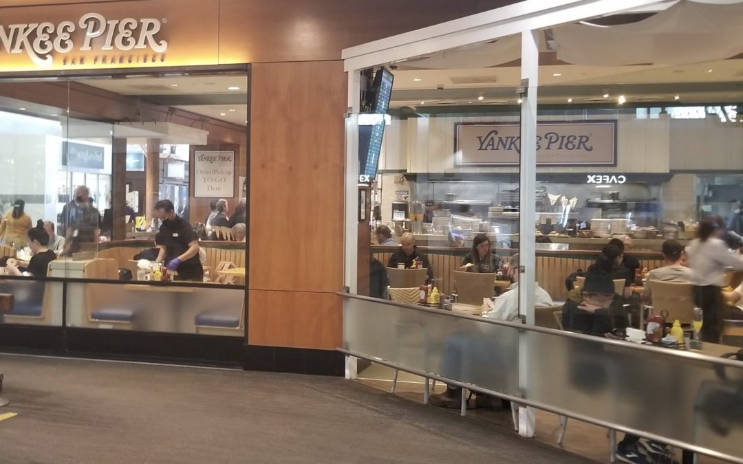 Yankee Pier – San Francisco Airport Priority Pass SFO restaurant