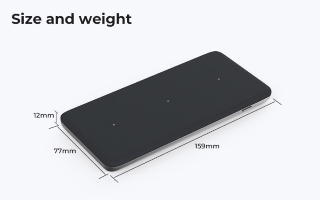 Kickstarter: SENSE3 Charging Pad – no-look wireless charging pad