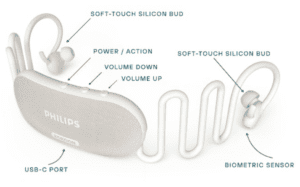 a close-up of a speaker