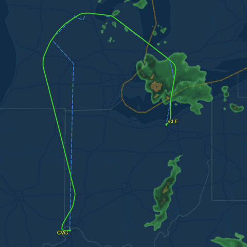 A Midnight Flight Diversion - Points with a Crew