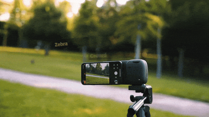 a camera on a tripod