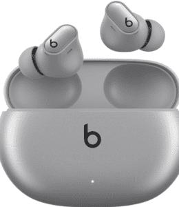 a close up of a wireless earbuds