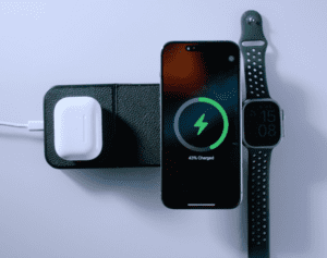 a smart watch and a phone
