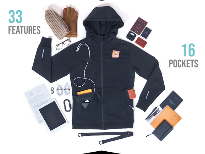 Kickstarter – NOMADE I All-in-one Daily Travel Hoodie