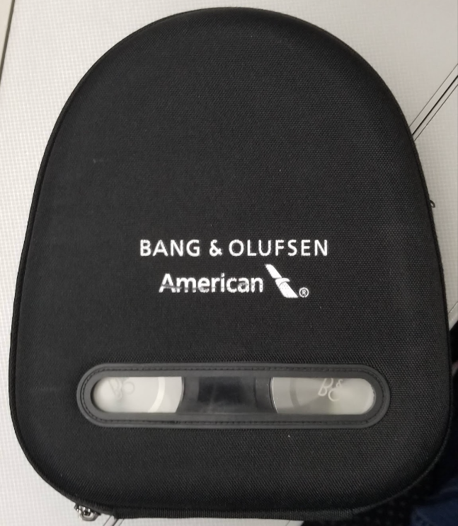 a black case with white text