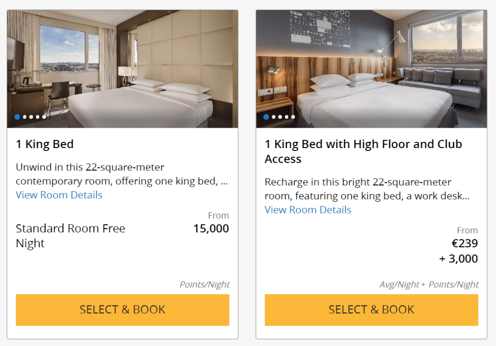screens screenshots of a hotel room