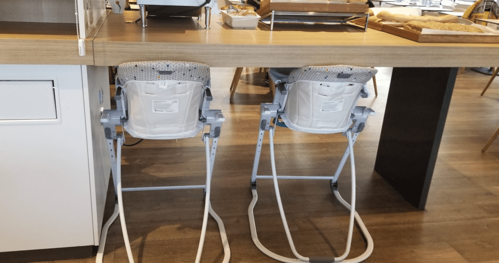 two chairs at a table