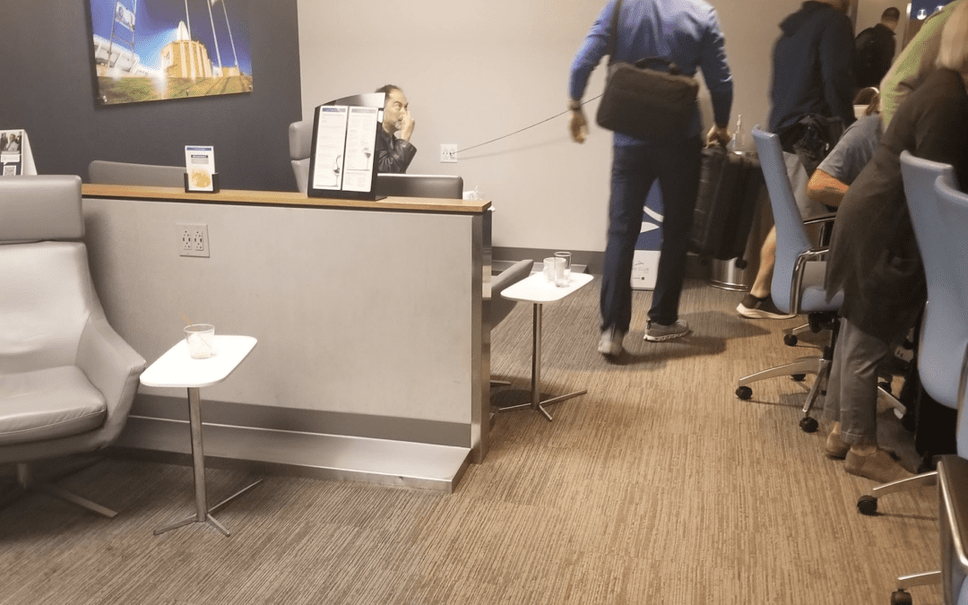 Husband leaves wife in airport lounge – was he justified?