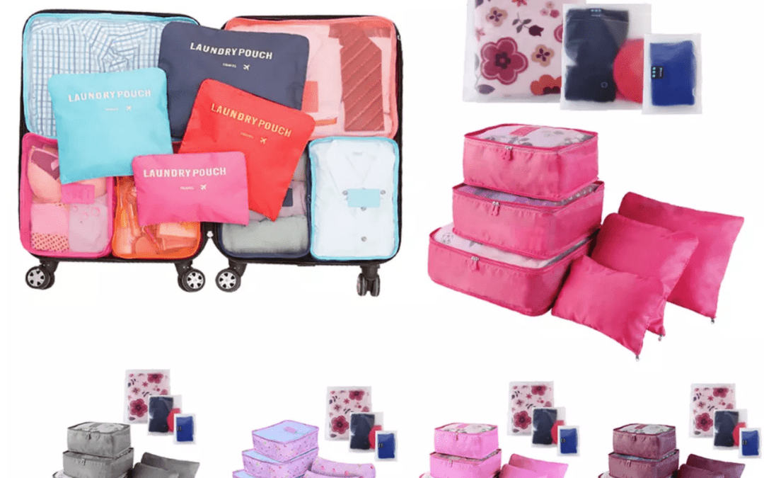 Groupon Deal – 9 Piece Suitcase Packing Cubes For $2.99