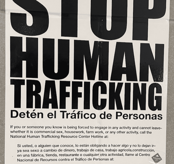 Why Is The Stop Human Trafficking Phone Number Formatted So Weird?