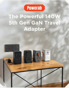 a group of electrical devices on a table