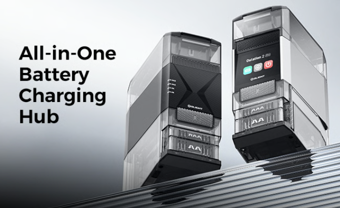 Kickstarter: Olight Qstation2 Smart Battery Hub and Charger (over $1.8M backed; ends Saturday)