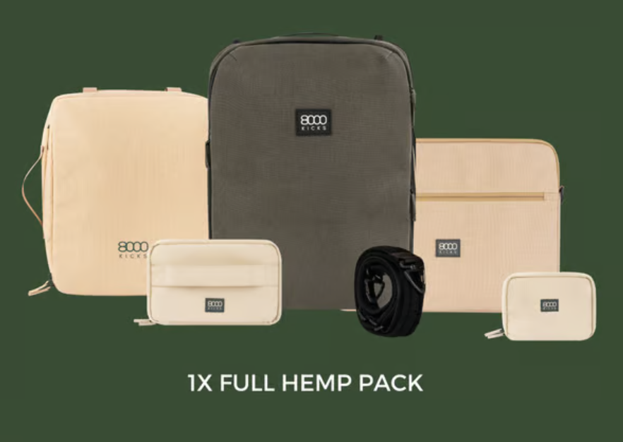 Kickstarter: Commuter Modular Hemp Backpack (Back By Friday)