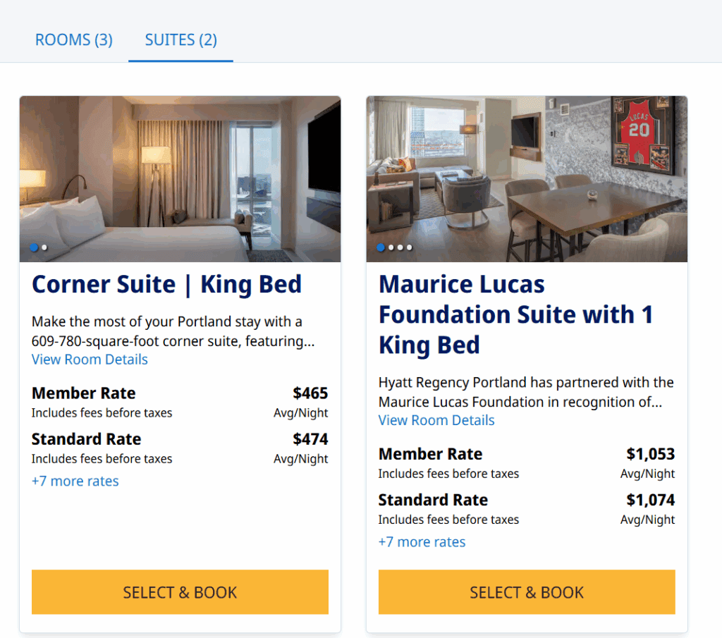 screens screenshot of a hotel room