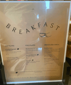 a sign with text on it