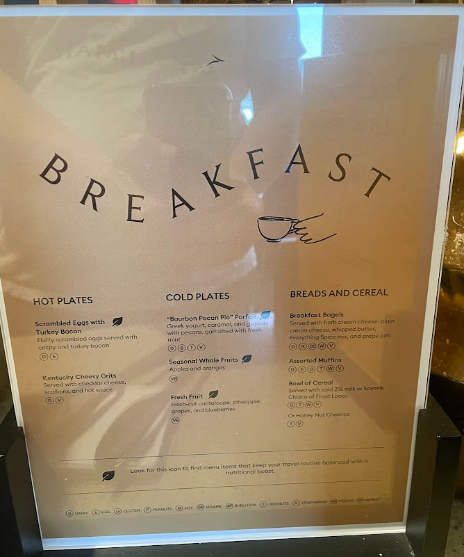 a sign with text on it