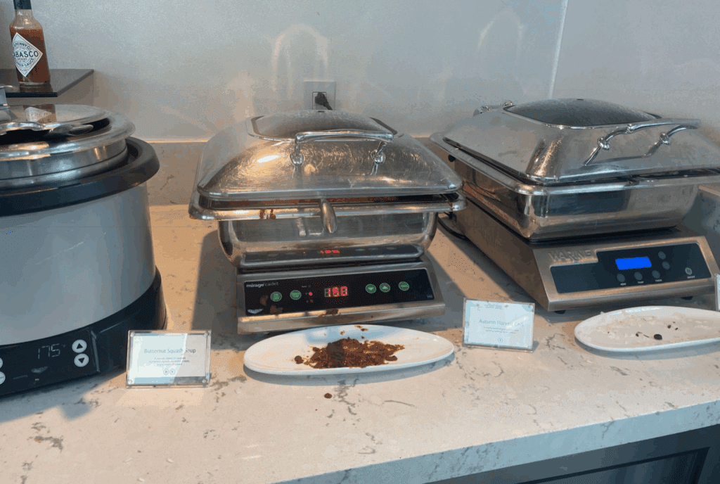 food on a plate with food on it