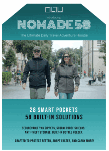 a man and woman walking on a street