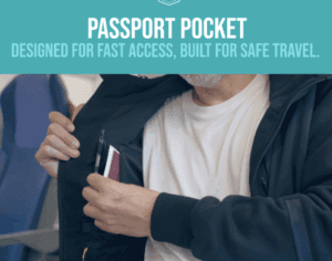 a man putting a pen in his pocket