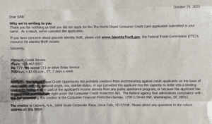 a paper with text on it