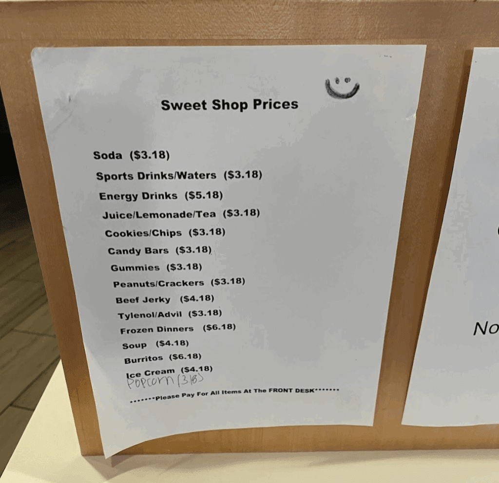 a paper with black text on it