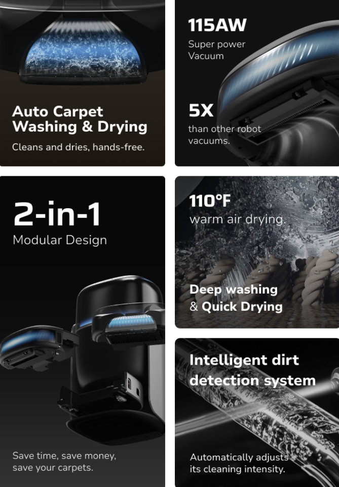 Un conjunto de fotos de la máquina.