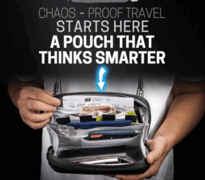 a person holding a purse