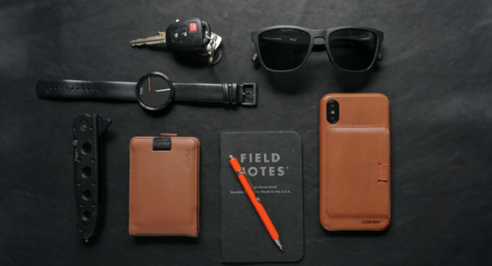 a group of items on a table