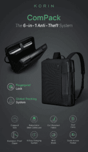 a black bag with a strap