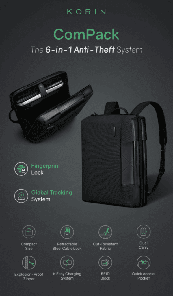 a black bag with a strap