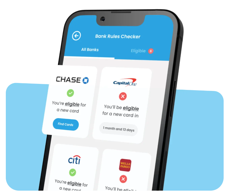 a cellphone with a bank card on the screen