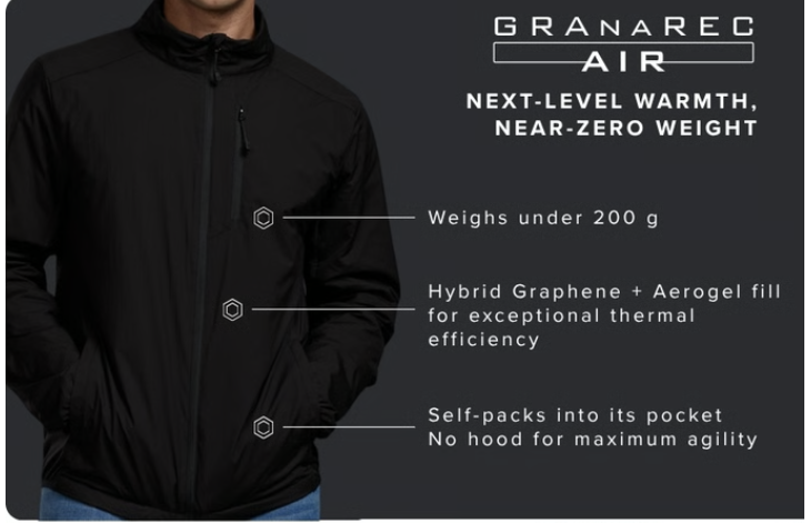 a person wearing a black jacket