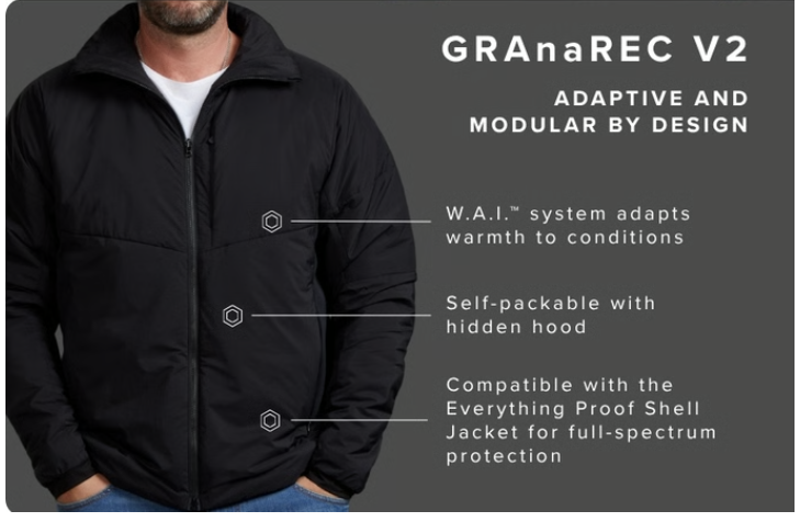 a man wearing a black jacket