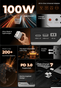 a collage of electrical devices