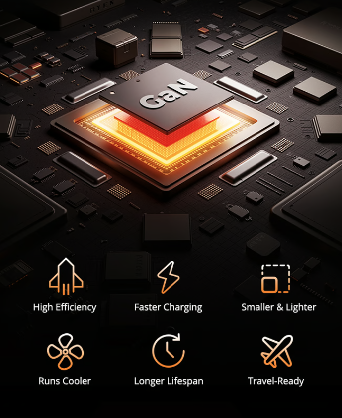 a computer chip with text on it