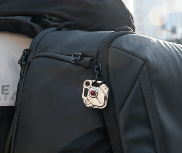 a close up of a backpack