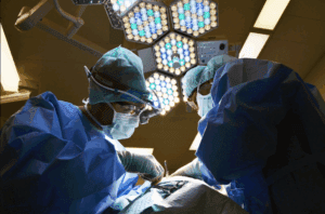 a group of surgeons performing surgery