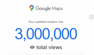 a screenshot of a google maps application