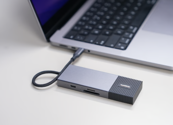 a usb cable connected to a laptop