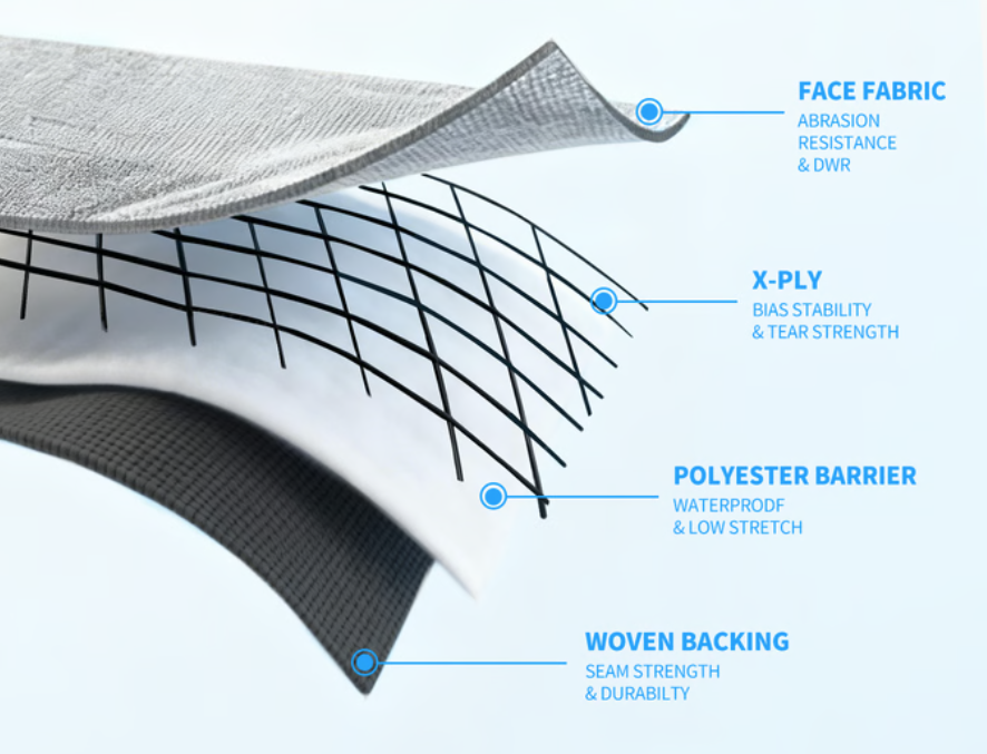 a close up of a fabric