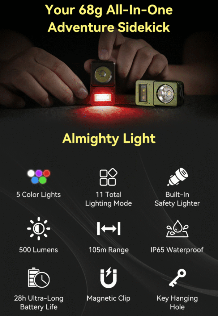 a hand holding a red light