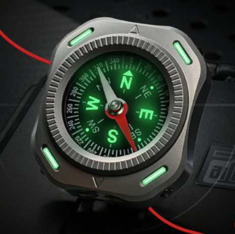 Kickstarter: CompaX Titanium Compass (Back By Tuesday)