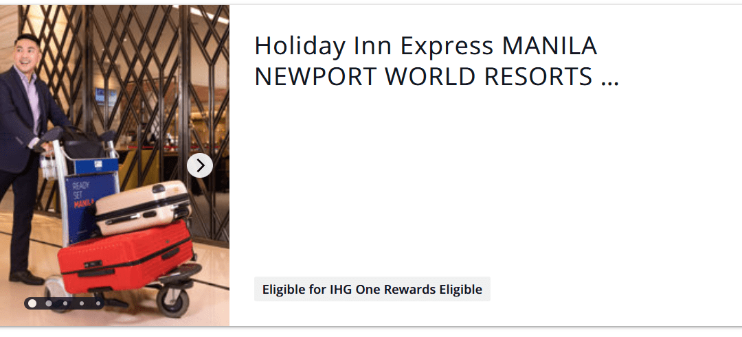 Booking “IHG Rewards Eligible” Hotels via Chase Travel: Sure Feels Like a Scam
