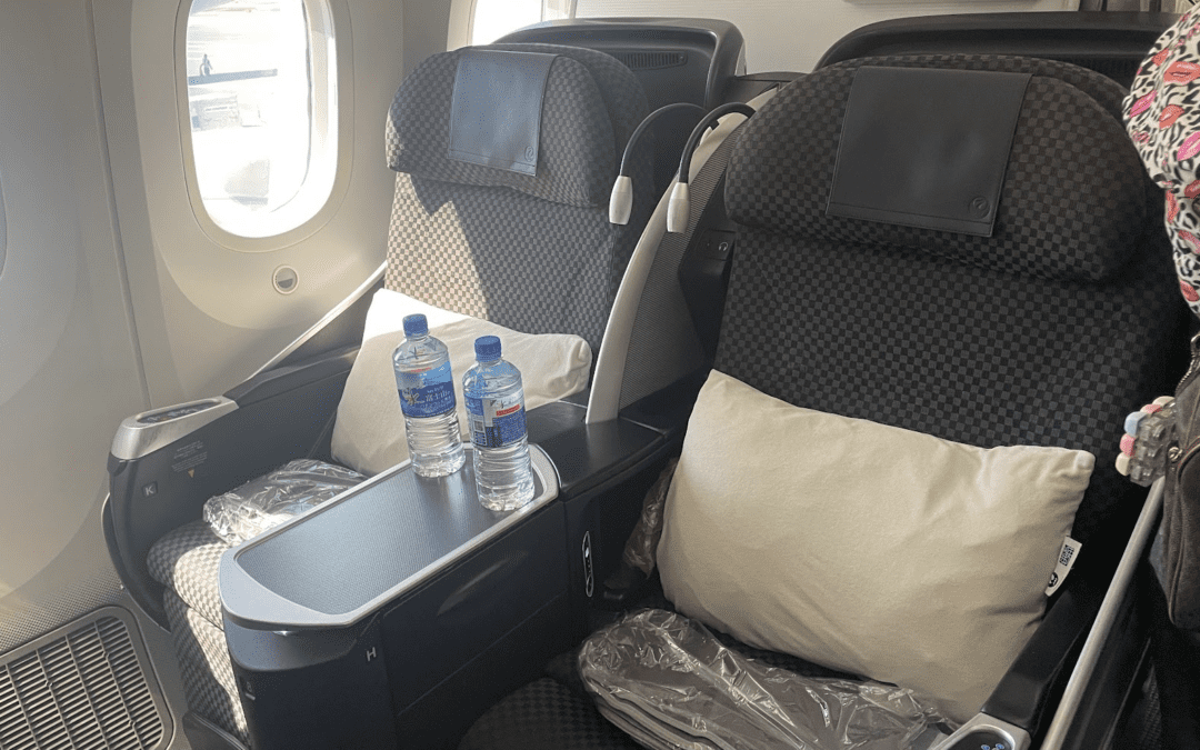 Japan Airlines Boeing 787-800 Business Class Review MNL-NRT